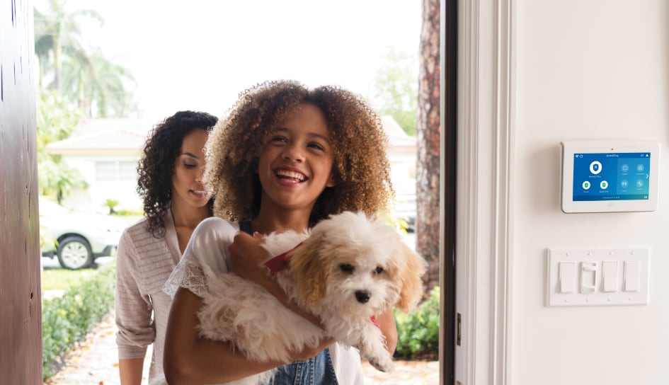 ADT Security System in a Charlotte home